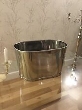 Large Bollinger Napoleon Inscribed Wine Champagne Bath Bucket Cooler 45x30x27cm