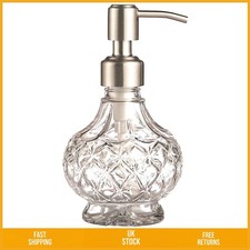 Elegant Glass Soap Dispenser