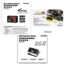 Align Flybarless Systems 3gx And Mini Grs And Gpro  Flybarless System Manuals