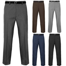 Mens Office Trousers Office Business Formal Casual Smart Business Work Pants