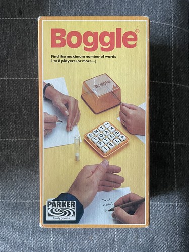 Boggle 1978 parker - boggle, hidden