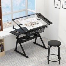 Drafting Table w/ Stool Height