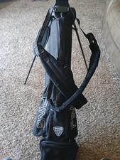 Ping Sunday Black Mantis Golf Bag Stand Carry Walking Bag 2.5 lbs Dual Strap