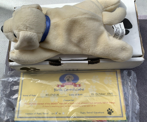 Andrex puppy dog beanies - x,