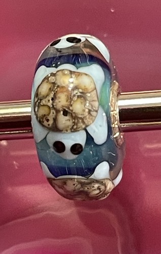 Trollbeads turtle ooak unique - trollbeads,