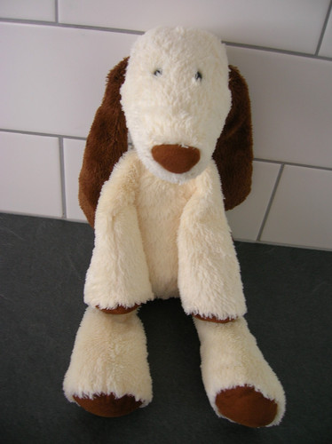 Jellycat cream brown floppy - cream,
