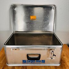 Zarges Aluminium Suitcase Case Transport Suitcase 15 Litre Box Flight Case with Key