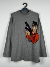 Vintage 90s Psycho Cowboy Rap Hip Hop LS T Shirt Size XL