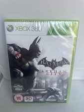 Batman Arkham City Xbox 360 FACTORY SEALED 2011 BRAND NEW ARKHAM CITY XBOX 360