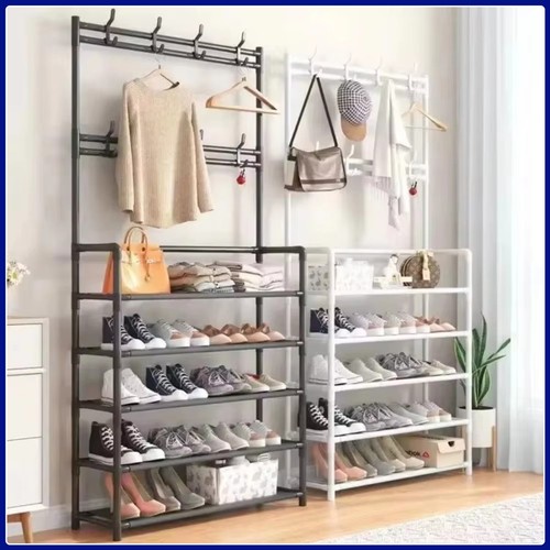 Coat and hat stand - and, rack