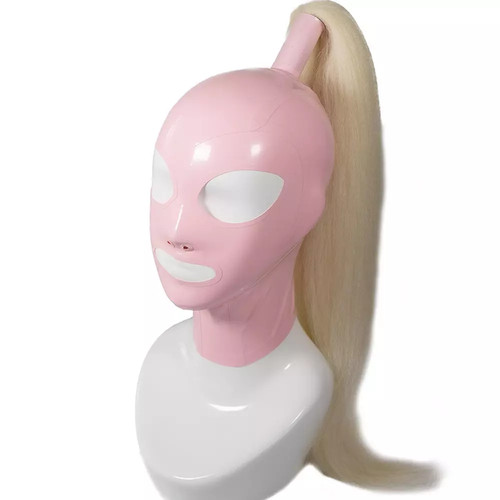 Pink latex gummi hood rubber - latex,