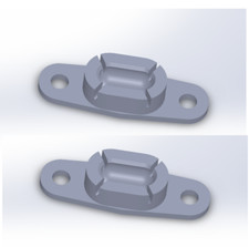 2x Headlight Bracket Fits