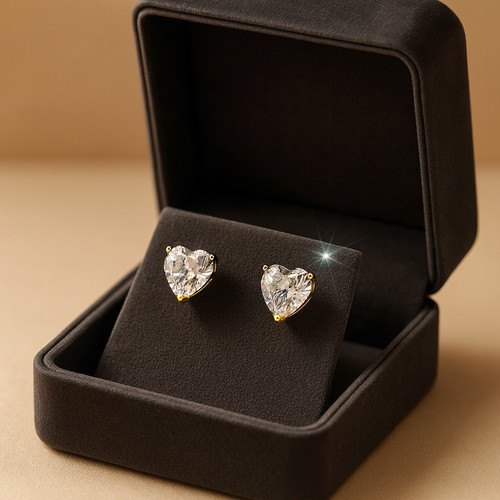 1ct heart cut - cut, white