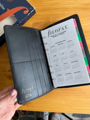 Vintage 1994 filofax slimline - 1994,
