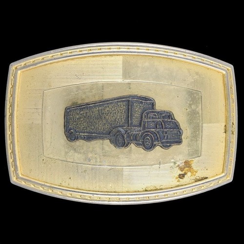 Vtg 80s semi truck driver - semi,