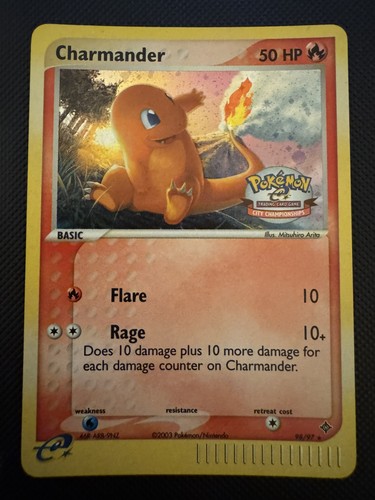 Charmander holo dragon - charmander, 98/holo