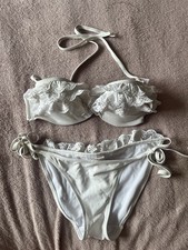 La Senza white bikini
