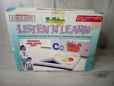 GRANDSTAND IQ BUILDERS TALKING LISTEN LEARN V.RARE NEW IN BOX VINTAGE TOY