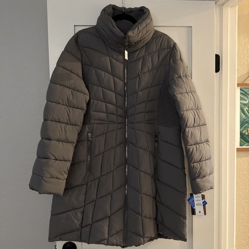 Bernardo quilted puffer coat - bernardo,