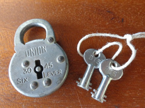 Vintage union six lever - six, 30-45