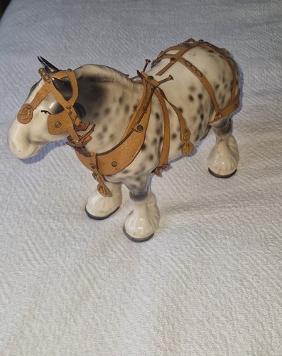 Antique ceramic shire draft - antique,