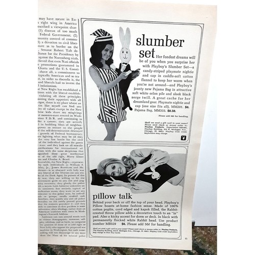 1969 playboy pillow - 1969, talk