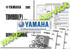 Yamaha TDM900 Workshop Manual