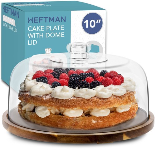 Heftman acacia wood cake - heftman,