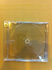 100 BRILLIANT BOX DOUBLE CD CASES + CLEAR TRAYS+FREE24H