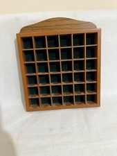 Thimble Display Case Wooden