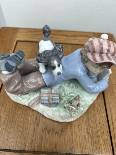 Lladro figurine boy - lladro, with