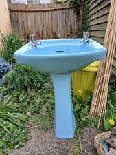 Twyfords Sky Blue Bathroom