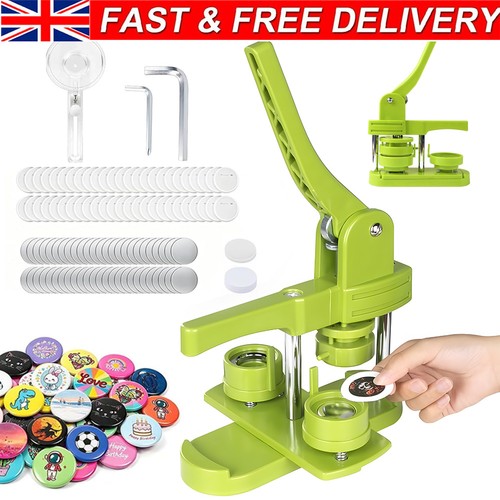 Rotary button maker machine - button,