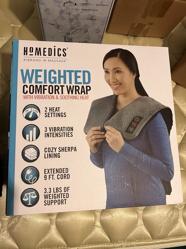 New box homedics weighted - new,