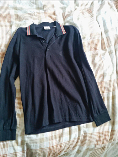 Burberry black cotton - burberry,