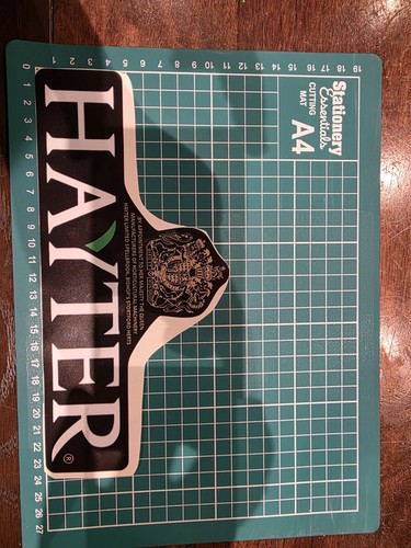 Hayter harrier logo decal - harrier,