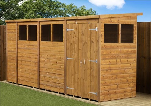 Empire pent garden shed wooden - pent,