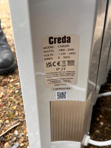 Creda radiators model - 4, car200