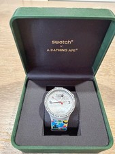 Bape x Swatch Watch SO27Z700