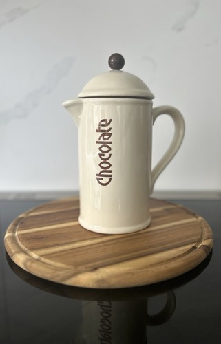 Retro style hot chocolate - style,