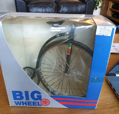 Penny farthing big wheel - farthing,