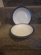 Denby imperial blue rimmed - blue,,