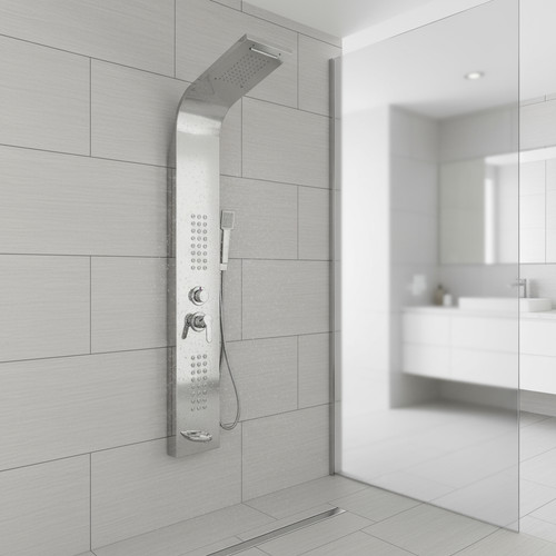 Manual thermostatic shower - thermostatic,