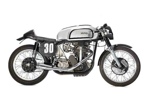 Photo manx norton - a4,