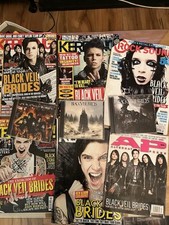 Black Veil Brides 6 Magazine + 3 Albums. Kerrang, Alternative Press,  Rock Sound