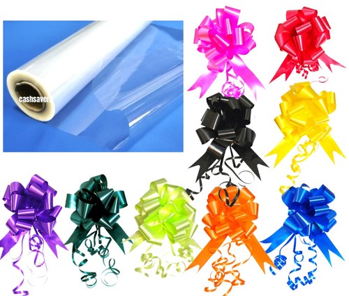 Clear cellophane gift - clear,