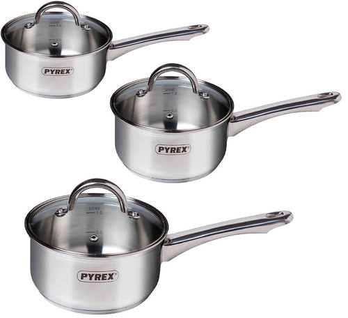 Saucepan with lid stainless - lid,