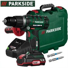 Parkside 20V 3-in-1 Cordless Hammer Impact Drill Driver - With Battery & Charger