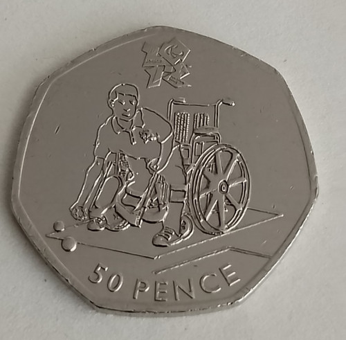 2011 50p boccia 2012 - 2011,