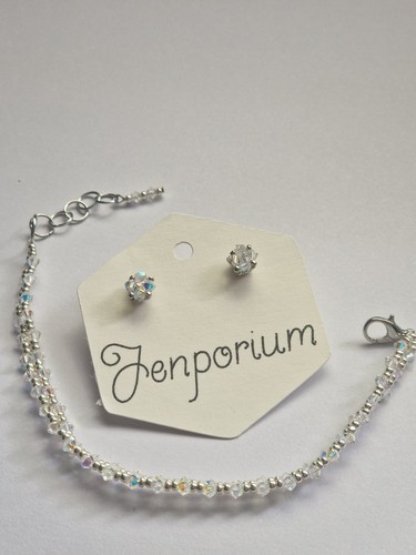 Handmade crystal bracelet - handmade,
